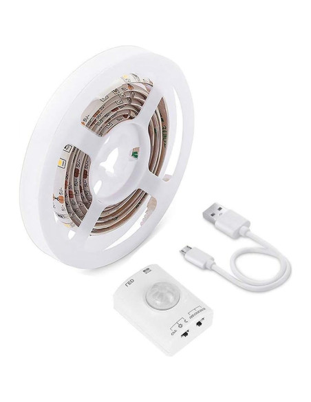 Luz de Armario LUXJET 1M LED Recargable con Sensor de Movimiento Luz de Armario LUXJET 1M LED Recargable con Sensor de Movimiento