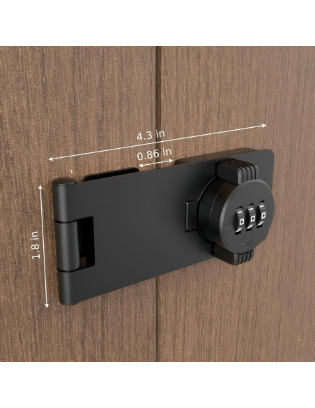 Cerradura de Combinación RETRIN MP10003 3 Dígitos para Puertas