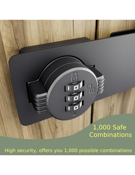 Cerradura de Combinación RETRIN MP10003 3 Dígitos para Puertas