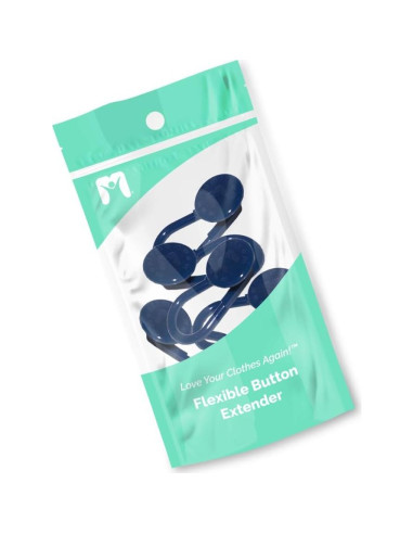 Extensor de Botón de Pantalón Flexible Más de Mí - Azul
