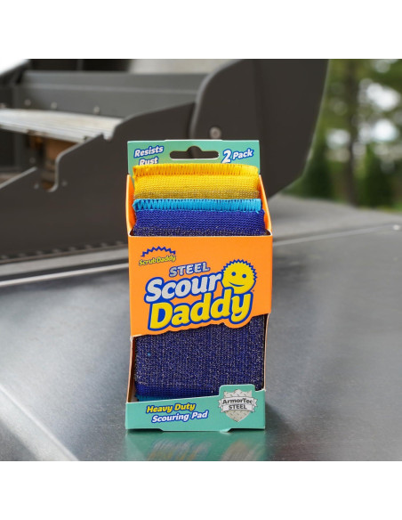Kit Limpiador de Parrilla Scrub Daddy BBQ - 4 Piezas