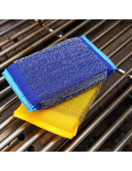 Kit Limpiador de Parrilla Scrub Daddy BBQ - 4 Piezas