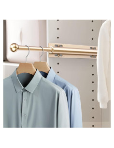 Varilla de Valet Retráctil Supforce 30.48 cm Aluminio Dorado