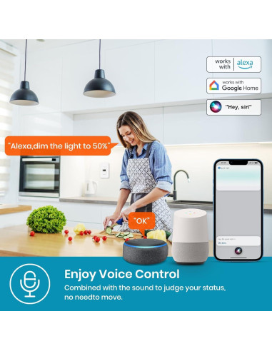 Interruptor Regulador Inteligente Milfra 2 Gang Digital 2024