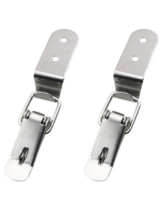 Cierres de Gancho de Boca de Pato TAODAN 2 Pcs Acero Inoxidable 58mm