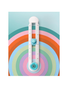 Cortador Circular Oythiem para Manualidades - Ajustable 1.52-10.16 cm