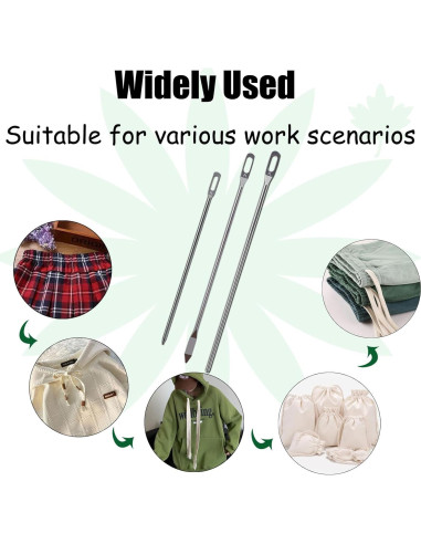 Enhebrador de Cuerda YEQIN 18cm para Pantalones y Abrigos