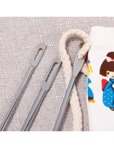 Enhebrador de Cuerda YEQIN 18cm para Pantalones y Abrigos