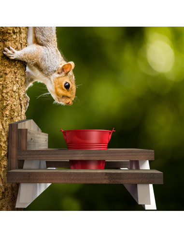Mesa de Picnic para Ardillas Yoodie - Madera - Estilo Granja