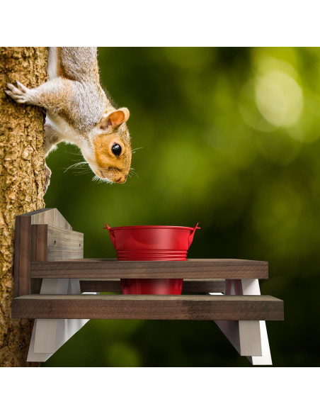 Mesa de Picnic para Ardillas Yoodie - Madera - Estilo Granja