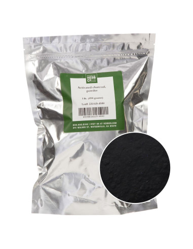 Polvo de Carbón Activado 0.45 kg Monterey Bay Herb Co - Cuidado Facial