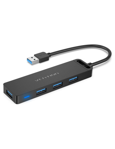 Hub USB 3.0 VENTION 4 Puertos Ultra Delgado 0.15M