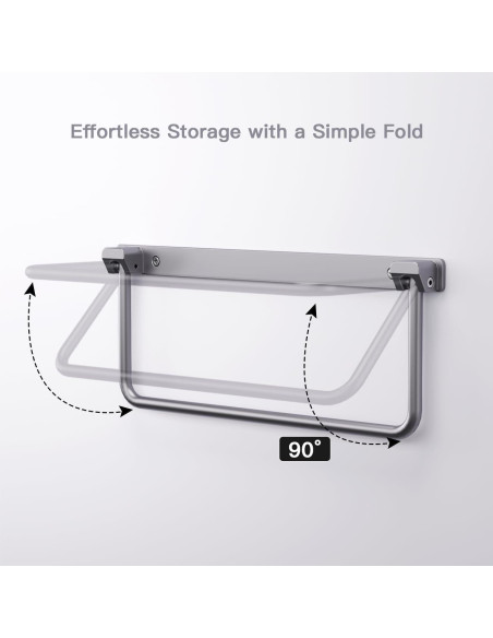 Estante Plegable para Zapatos Safoner - Organizador de Aluminio 2 Pzs