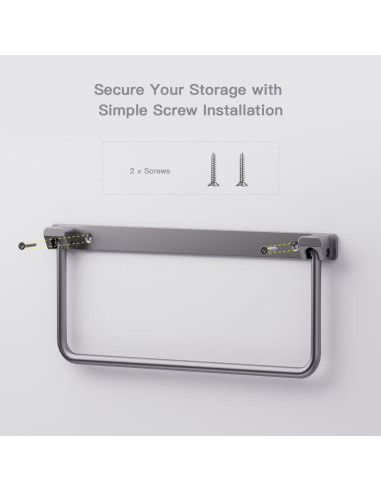 Estante Plegable para Zapatos Safoner - Organizador de Aluminio 2 Pzs