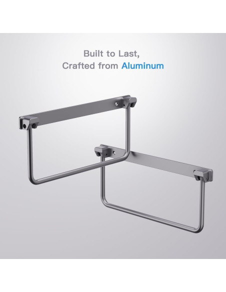 Estante Plegable para Zapatos Safoner - Organizador de Aluminio 2 Pzs