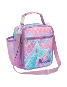 Bolsa de Almuerzo Aislada Bagseri Sirena Púrpura 6L