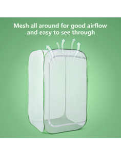 Jaula Pop-Up para Plantas RESTCLOUD 40x40x60 cm Protección Plagas 2