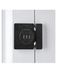 Cerradura de Gabinete INIRET Negra Sin Llave 3 Dígitos Antirrobo