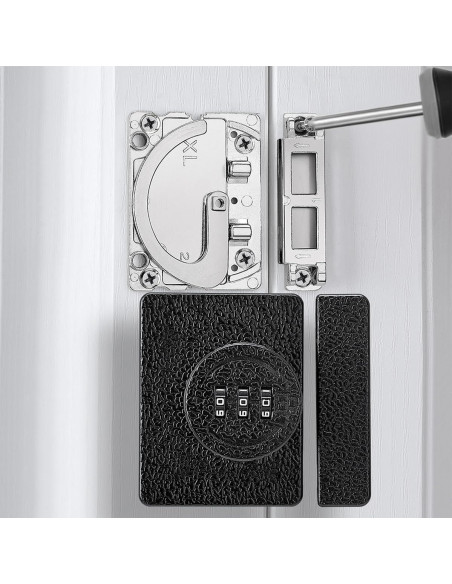 Cerradura de Gabinete INIRET Negra Sin Llave 3 Dígitos Antirrobo Cerradura de Gabinete INIRET Negra Sin Llave 3 Dígitos Antirrobo