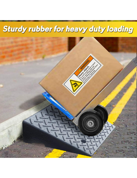 Rampas de Bordillo de Goma Lucosobie 50x50 cm Alta Resistencia