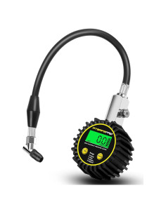 Medidor de Presión de Neumáticos Digital ATsafepro 200 PSI