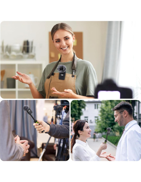 Filtro de viento para micrófono lavalier DJI MIC - 2 Pcs YOUSHARES