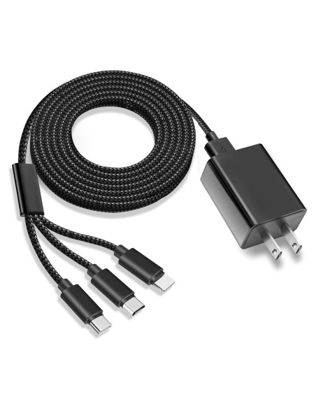 Cargador 3-en-1 USB YCWZZH para Apple TV, iPad, AirPods