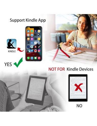 Control Remoto Bluetooth GEVO para iPhone y Android - Negro