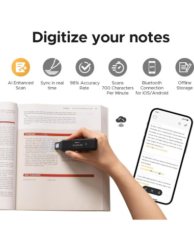 Marcador Digital VYU iMark para Lectura y Anotaciones