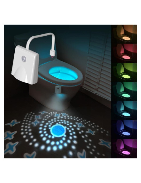 Luz Nocturna LED para Inodoro AVEKI con Sensor de Movimiento