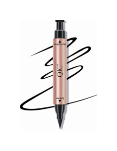 Delineador Líquido con Sello Go Ho Negro para Ojos de Gato