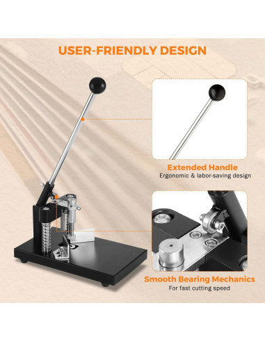 Cortadora de Esquinas BEAMNOVA Industrial Negra R6 R10 30mm