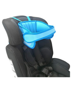 Soporte de Cabeza Ajustable para Asiento de Coche REPOSACABEZAS Azul