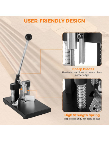 Cortadora de Esquinas BEAMNOVA Industrial Negra R6 R10 30mm