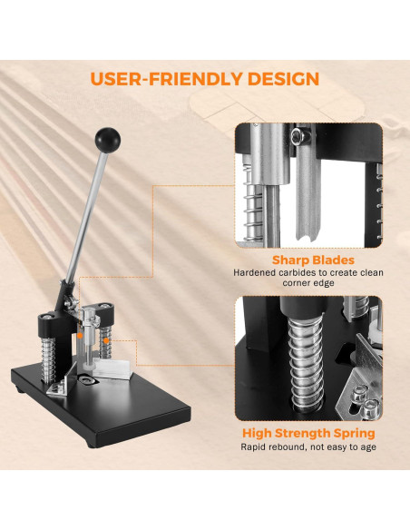 Cortadora de Esquinas BEAMNOVA Industrial Negra R6 R10 30mm