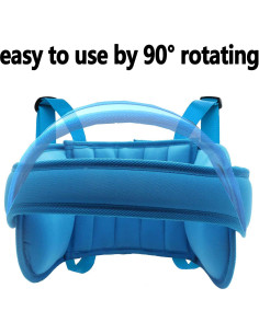 Soporte de Cabeza Ajustable para Asiento de Coche REPOSACABEZAS Azul 2