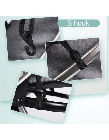 Cubierta de Red para Mosquitos Moisés Bebé Universal Negra