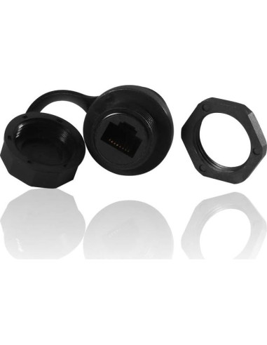 Conector RJ45 Ethernet CAT6 Blindado UMLIFE 2PCS IP67