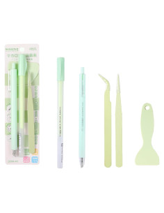 Set de Herramientas de Scrapbooking Doraking con Bolígrafos y Pinzas