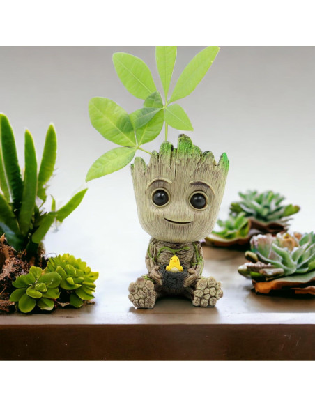 Figurita Mini Groot Accesorio Decorativo para el Hogar - Paquete de 2 Figurita Mini Groot Accesorio Decorativo para el Hogar - Paquete de 2