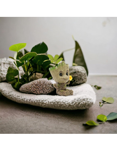 Figurita Mini Groot Accesorio Decorativo para el Hogar - Paquete de 2