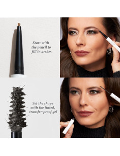 Lápiz y Gel Tinte para Cejas Julep 2 en 1 Rubio 15.24cm 2