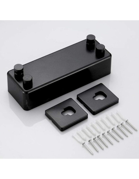 Línea de Ropa Retráctil Bakala 4.2m Ajustable Negro