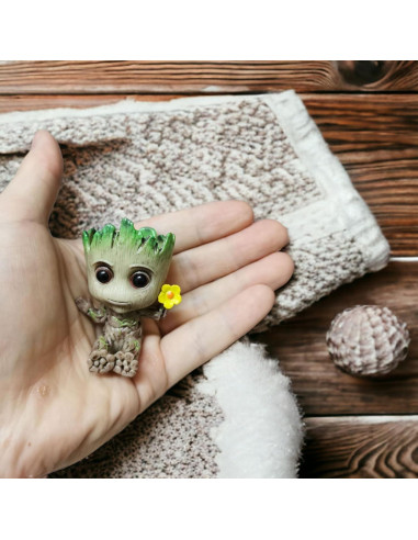 Figurita Mini Groot Accesorio Decorativo para el Hogar - Paquete de 2