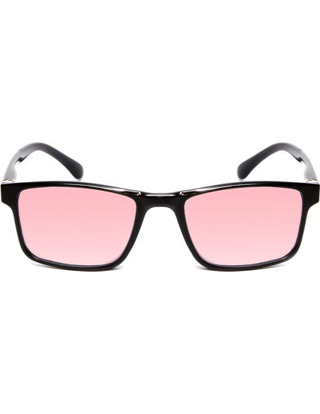 Gafas de lectura FL-41 Medspex rosa para fotofobia y migrañas Gafas de lectura FL-41 Medspex rosa para fotofobia y migrañas