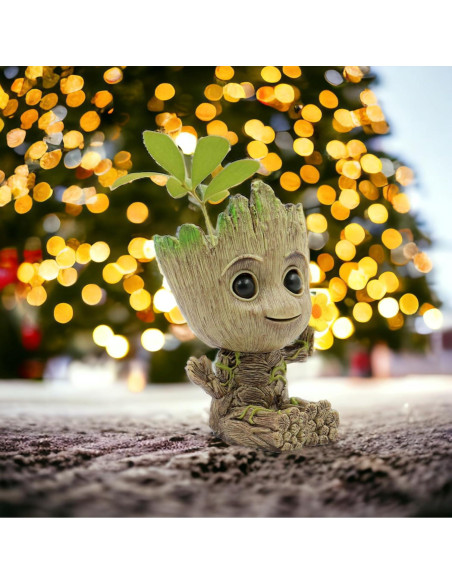 Figurita Mini Groot Accesorio Decorativo para el Hogar - Paquete de 2 Figurita Mini Groot Accesorio Decorativo para el Hogar - Paquete de 2