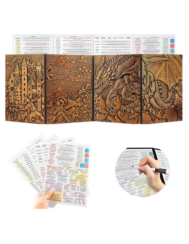 Pantalla DM 4 Paneles JiaoJiRen Cuero Sintético DND