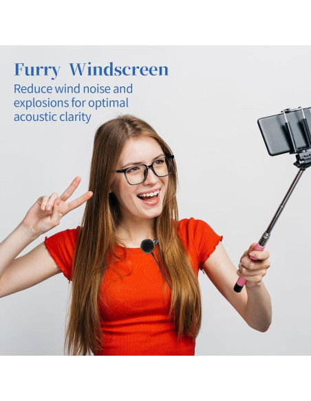 Cubierta de Micrófono Profesional 5 Piezas Negro