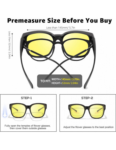 Gafas de Visión Nocturna Myiaur Polarizadas para Conducir