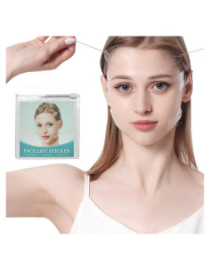 Cinta de levantamiento facial Habodd 60 parches transparentes